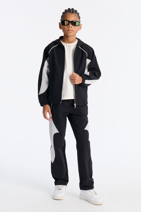 Mini Relaxed Aura Coded Hooded Track Jacket