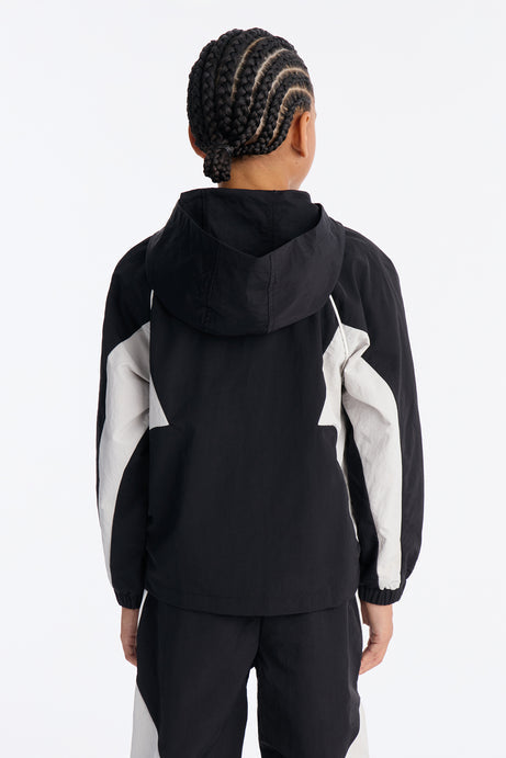 Mini Relaxed Aura Coded Hooded Track Jacket