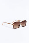 Double Glance Aviator Sunglasses