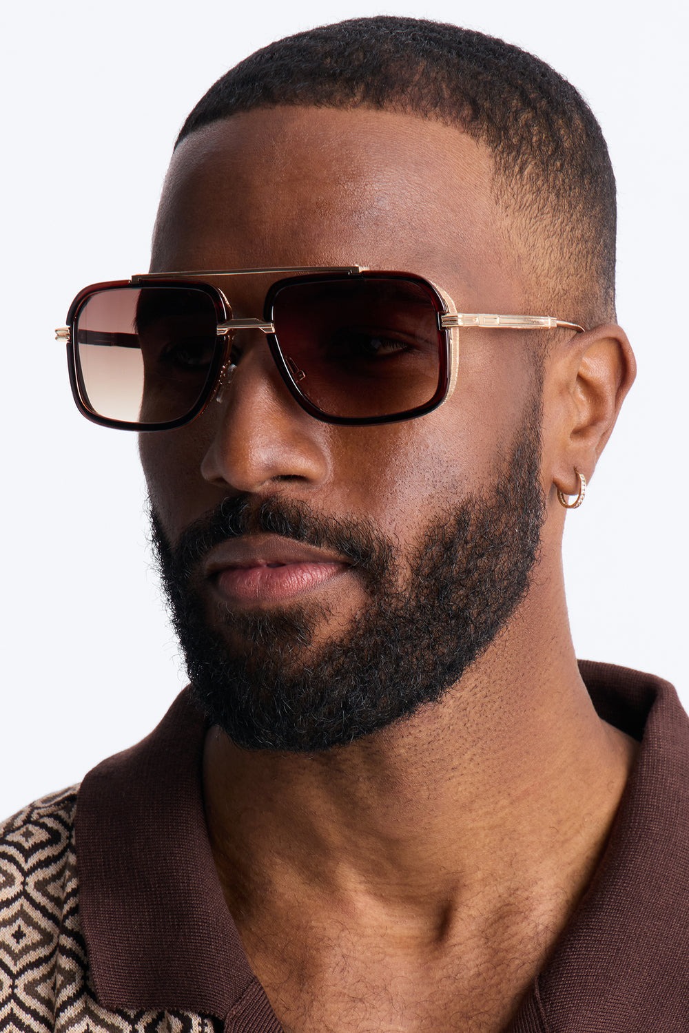 Double Glance Aviator Sunglasses