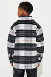 Mini Move Up Plaid Shacket