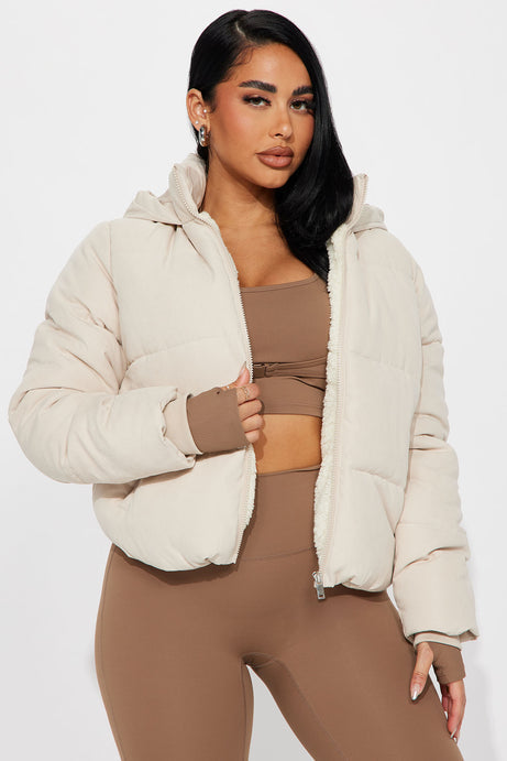 In The Middle Of The City Puffer Jacket