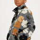 Mini Sherpa Tears Oversized Zip Jacket