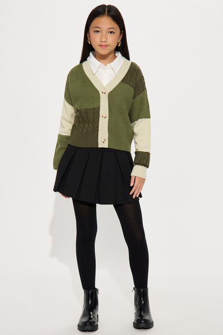 Mini Good Form Color Block Sweater