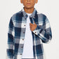 Mini Know What's Up Flannel Button Down Shirt