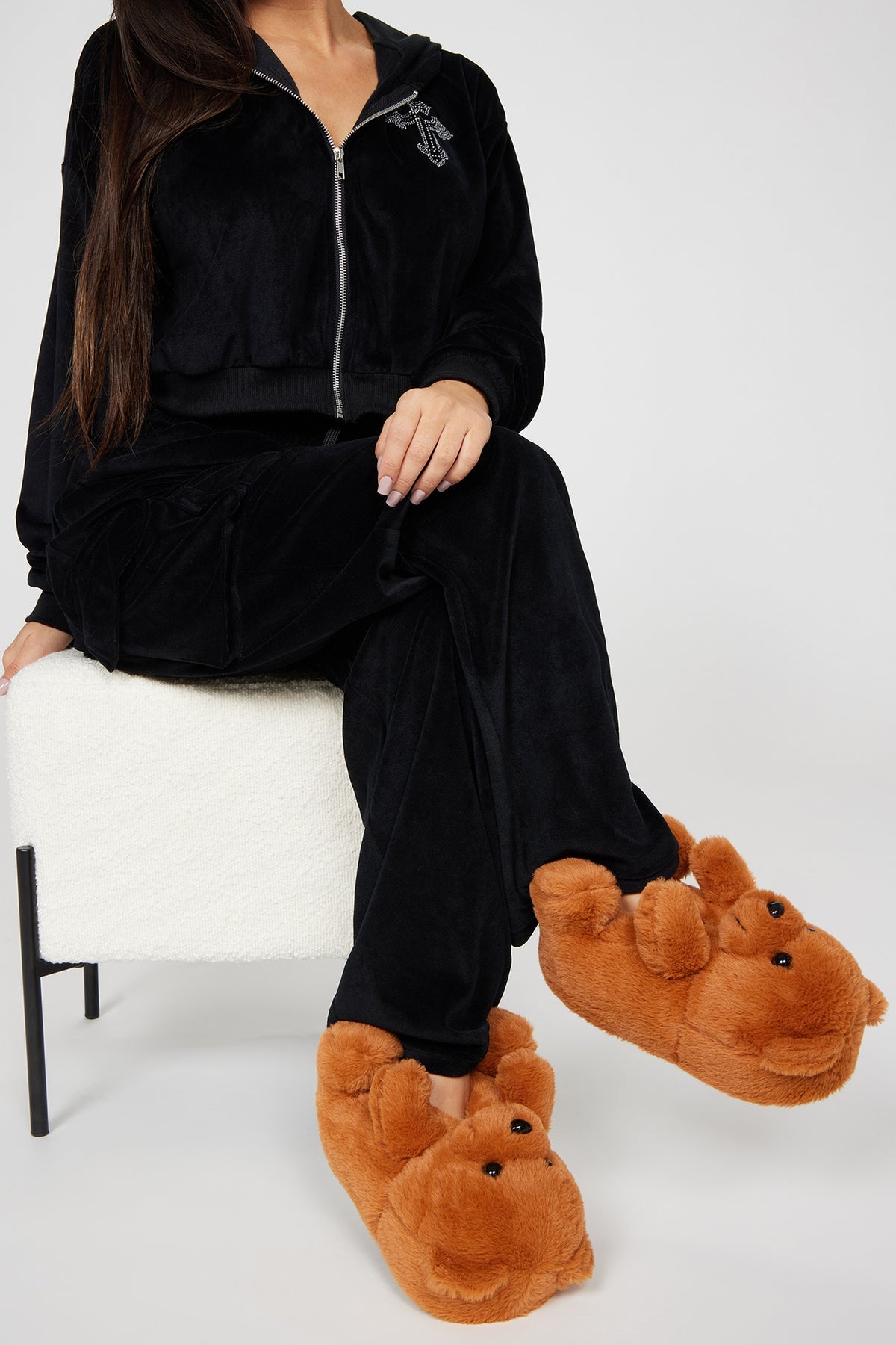 Stay in Motion Suede Flats