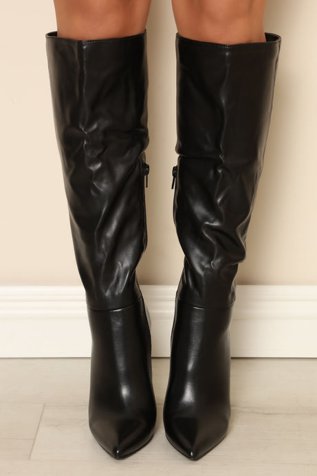 Kick Start Your Heart Knee High Boots