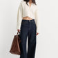 THE CHUNKY KNIT CARDIGAN | CHALK