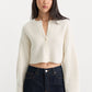 THE CHUNKY KNIT CARDIGAN | CHALK