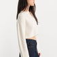 THE CHUNKY KNIT CARDIGAN | CHALK
