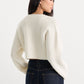 THE CHUNKY KNIT CARDIGAN | CHALK