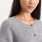 THE CHUNKY KNIT CARDIGAN | HEATHER GREY