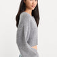 THE CHUNKY KNIT CARDIGAN | HEATHER GREY