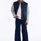 Mini Know For Sure Denim And Fleece Jacket