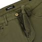 Olive Straight Fit Denim