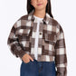 Mini Don't Wait Flannel Plaid Shirt