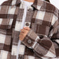 Mini Don't Wait Flannel Plaid Shirt