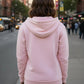 Zipper Hoodie - Pink