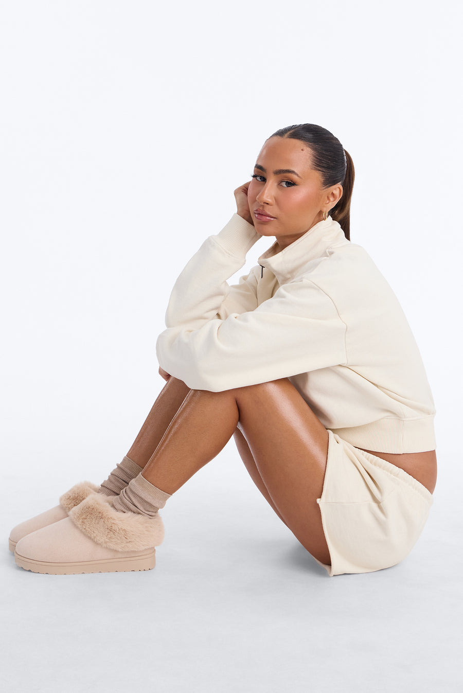 Stay in Motion Suede Flats