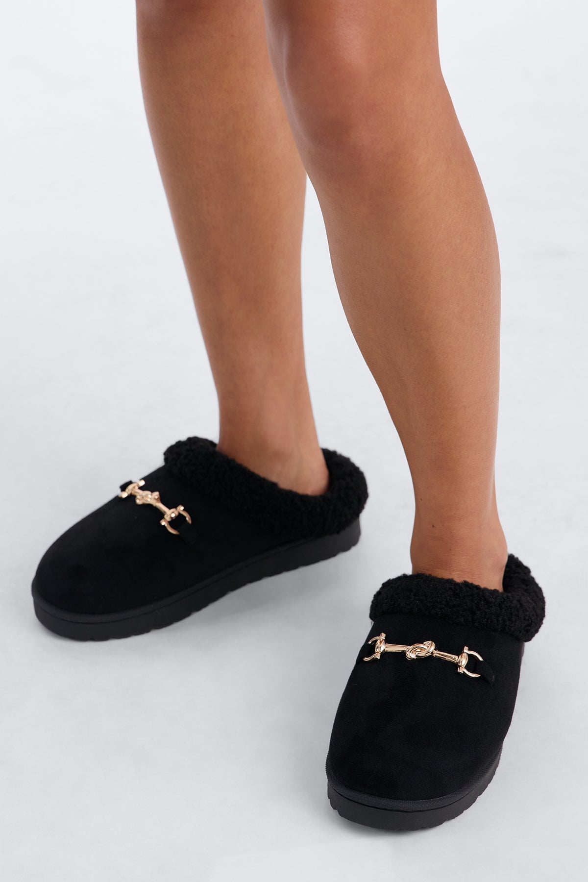 Stay in Motion Suede Flats