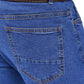 L Blue Straight Fit Denim