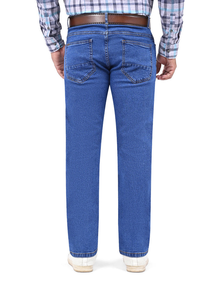 L Blue Straight Fit Denim