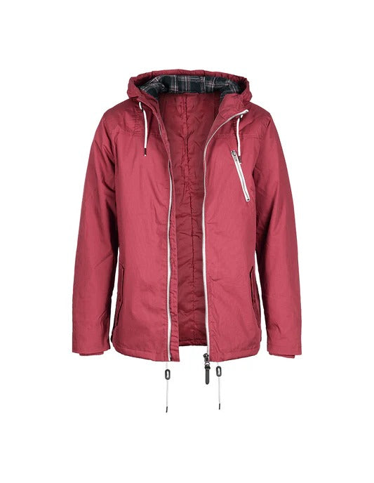Jacket With Ribbed Cuff